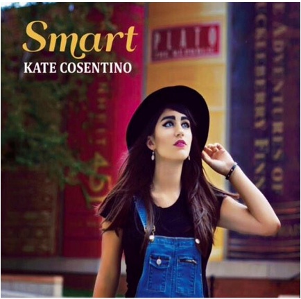 Cover of Kate Cosentinos new EP Smart.  The entire album or individual songs are available on iTunes.