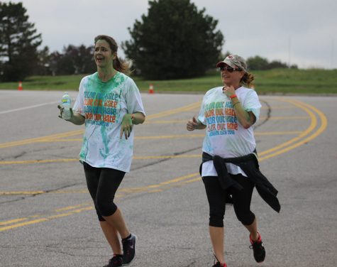 The BVW Color Run was held on Sat., Oct. 15. The event was organized by seniors Olivia Wallace and Haley Bates.